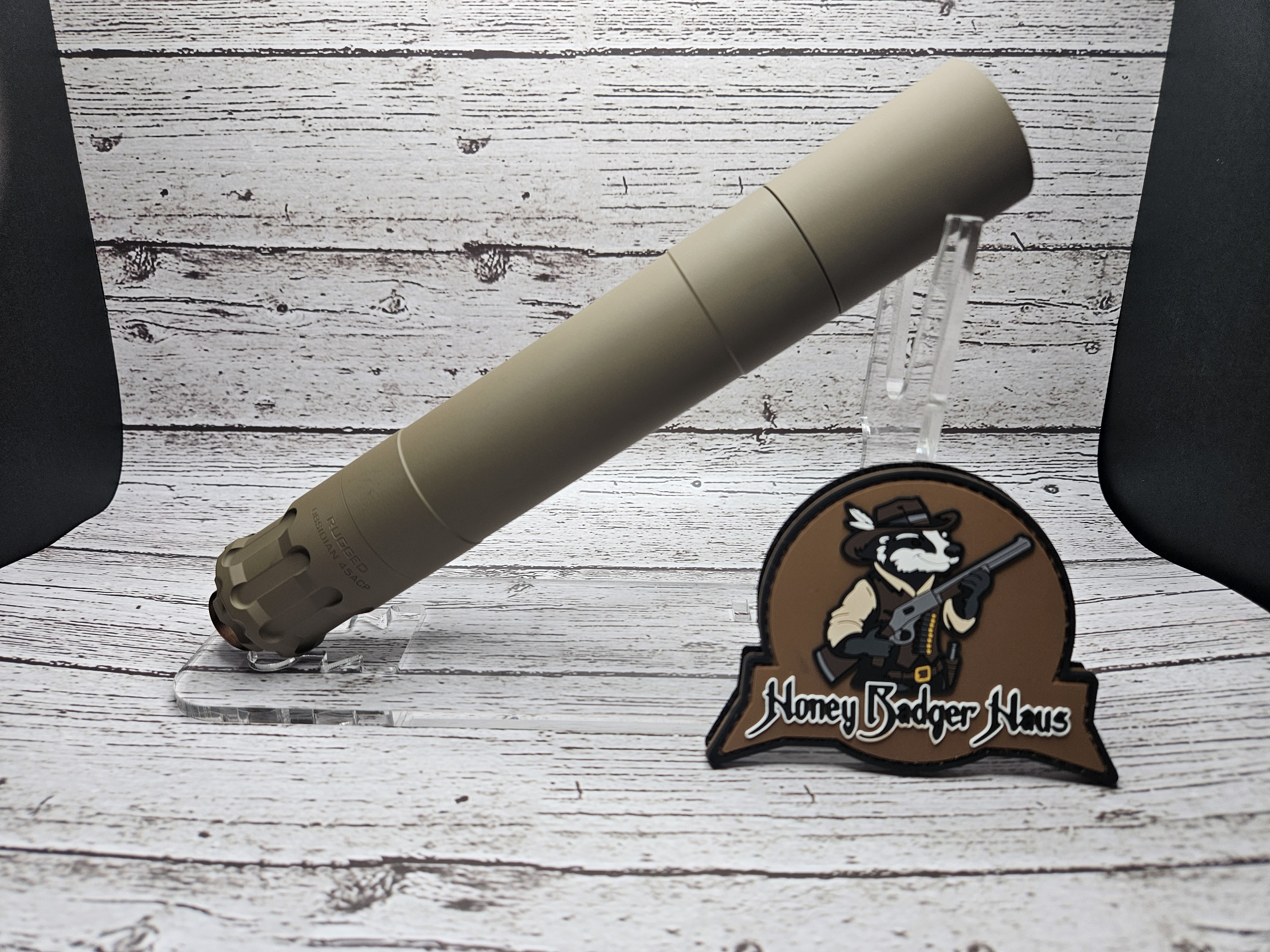 Rugged Obsidian45 ADAPT Modular Direct Thread Suppressor 45 Auto FDE